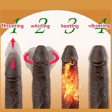 Realistic Automatic Black Dildo