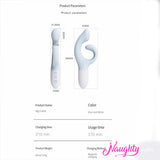 Innovative Dual-Action G-Spot Vibrator with 5 Modes and Heating Function