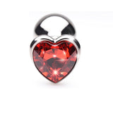 Heart Base Stainless Steel Anal Plug
