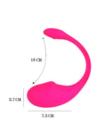 Love Rush Vibrator Controlled With Mobile App