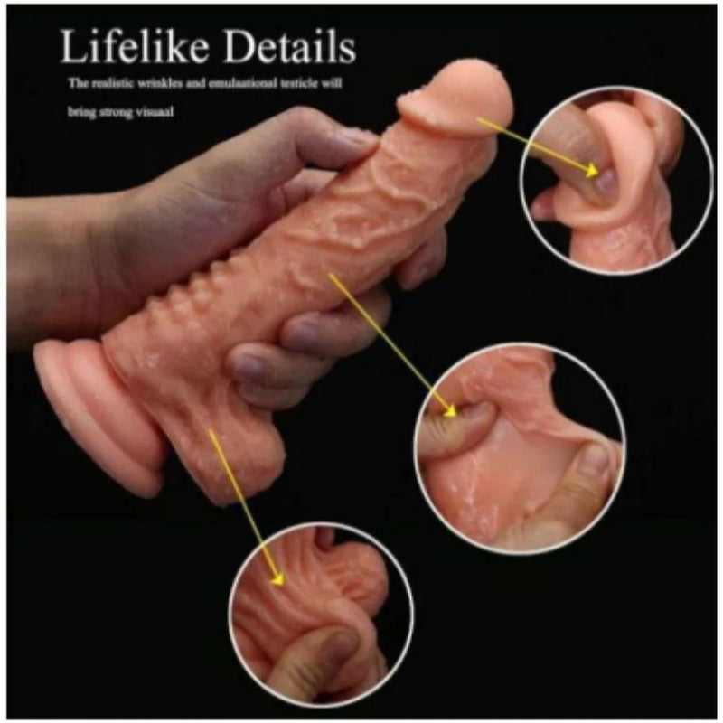 Mars Realistic Hollow Strap Dildo