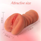 Realistic Pocket Pussy and Anal Masturbator